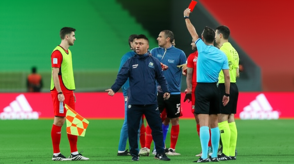 Pelatih Irak Dikeluarkan: Kartu Merah di Menit Akhir Gila!
