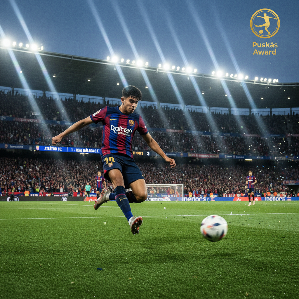 Klub Divisi Dua Spanyol Ejek Gol Lamine Yamal ke Puskas Award