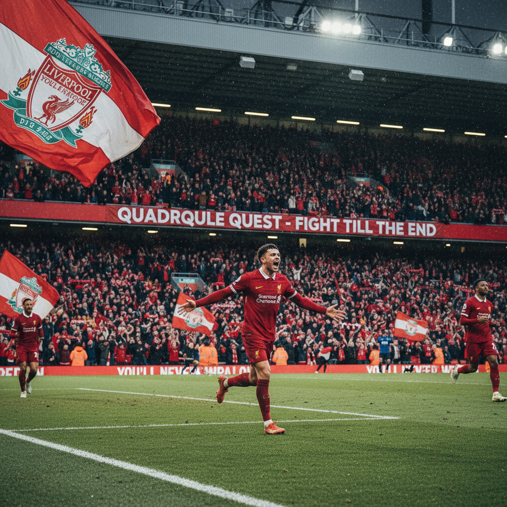 Liverpool Fokus Dulu Kejar Empat Besar: Strategi dan Tantangan